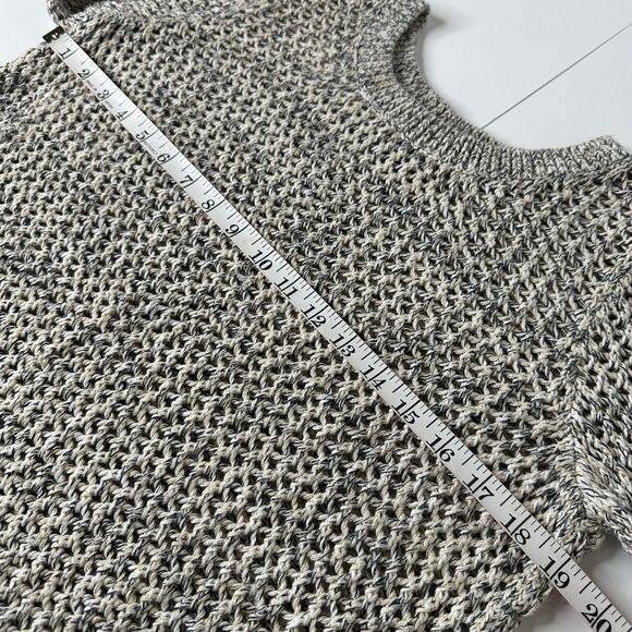 Old Navy Loose Open Knit Sweater Womens Sz L Coastal Beach Classic Fall Layer - Picture 9 of 12